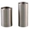 Stainless Steel Cylinda Line Salt and Pepper Set by Arne Jacobsen for Stelton, Set of 2 1