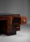 French Modern Imposing E498 Desk in Mahogany in Style of Dupré Lafon, 1940s, Image 11