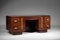 French Modern Imposing E498 Desk in Mahogany in Style of Dupré Lafon, 1940s 20