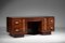 French Modern Imposing E498 Desk in Mahogany in Style of Dupré Lafon, 1940s, Image 20