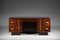 French Modern Imposing E498 Desk in Mahogany in Style of Dupré Lafon, 1940s 17