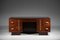 French Modern Imposing E498 Desk in Mahogany in Style of Dupré Lafon, 1940s, Image 17