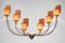 Large Art Deco A39 Sconces in Jean Royère Style, 1930s, Set of 2 9
