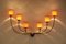 Large Art Deco A39 Sconces in Jean Royère Style, 1930s, Set of 2, Image 8