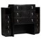 Art Deco Black F427 Chest of Drawers in Ceruse Style by Paul Follot 3