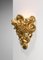 Lámparas de pared de yeso dorado de Jean Boggio para Les Héritiers. Juego de 2, Imagen 10