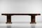 Large Art Deco Dining Table in Macassar Ebony from Émile-Jacques Ruhlmann, 1930s 16