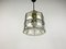 Mid-Century Pendant Lamp in Iron and Bubble Glass by Glashütte Limburg, 1960s, Image 11