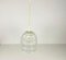 Mid-Century Pendant Lamp in Iron and Bubble Glass by Glashütte Limburg, 1960s 13