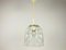 Mid-Century Pendant Lamp in Iron and Bubble Glass by Glashütte Limburg, 1960s 18