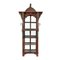 Traditional Indian Red Patina Wooden Showcase 4