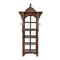 Traditional Indian Red Patina Wooden Showcase, Image 4