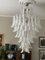 White Murano Chandelier - Mazzega Style - Giant, Image 3