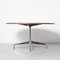 Round Walnut Segmented Table by Charles Ray Eames for Vitra 2