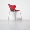 Red Butterfly Chair by Arne Jacobsen for Fritz Hansen 13