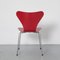 Silla Butterfly roja de Arne Jacobsen para Fritz Hansen, Imagen 5