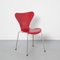 Roter Butterfly Chair von Arne Jacobsen für Fritz Hansen 1