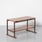 Small Floating Teak Top Bronze Coffee Table 1