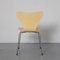 Light Yellow Butterfly Chair by Arne Jacobsen for Fritz Hansen 5