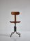 Bauhaus Style Swivel Desk Chair in Tube Steel and Beechwood by Fritz Hansen, 1930s 4