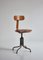 Bauhaus Style Swivel Desk Chair in Tube Steel and Beechwood by Fritz Hansen, 1930s 3