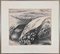Pericle Fazzini, Black and White Field, Original Drawing, 1977 1