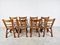 Vintage Brutalist Dining Chair, 1960s, Set of 8 5