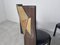 Sedie da pranzo in legno intarsiato e laccate di Pietro Costantini, anni '80, set di 6, Immagine 8