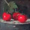 Jill Barthorpe, Tomates, 2022, Huile sur Toile 1