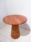 Contemporary Italian Side Tables in Red Travertine, Set of 2 4