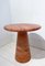 Contemporary Italian Side Tables in Red Travertine, Set of 2 3