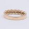 Vintage 14K Gelbgold Ring mit Diamanten im Brillantschliff, 1970er 5