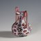 Millefiori Vase in Red and White Murrine from Fratelli Toso, 1920s 6