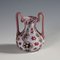 Vase Millefiori Murrine Rouge et Blanc de Fratelli Toso, 1920s 3