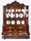 Antique 18th Century Dutch Marquetry Inlaid Walnut Display Cabinet or Vitrine 2
