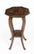 Tavolino Art Nouveau antico in legno di noce intagliato, inizio XX secolo, Immagine 3