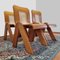 Mid-Century Modern Dining Chairs by Gigi Sabadin for Stilwood, Italy, 1970s, Set of 4 1