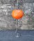 Lampada da terra Lucerne Mid-Century arancione di Luigi Massoni per Guzzini, Italia, anni '70, Immagine 2