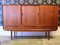 Danish High Sideboard in Teak with Bar Cabinet 1