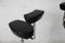 Leather and Steel Swivel Stool by George Nelson for Vitra, 2001, Set of 2, Image 3