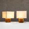 Diamond Table Lamps by Mario Ceroli for Editions Art Design, 1980s, Set of 2 1