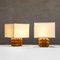 Diamond Table Lamps by Mario Ceroli for Editions Art Design, 1980s, Set of 2, Image 1