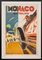 Vintage Reprint of the Monaco 1932 Grand Prix Poster, 1960 1