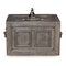 Antique French Bound Strong Box in Cast Iron, 1690 1