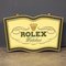 Caja de luz publicitaria Rolex vintage iluminada, 1950, Imagen 3