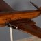 Vintage Modell des Hawker Siddeley Nimrod Flugzeugs aus Mahagoni, 1960 11