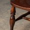 Antique Victorian Captains Chairs in Elm, 1870, Set of 5 10