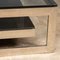 Vintage French G-Framed Coffee Table in Chrome and Glass, 1970 13