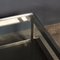 Vintage French G-Framed Coffee Table in Chrome and Glass, 1970 10