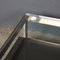 Vintage French G-Framed Coffee Table in Chrome and Glass, 1970 11